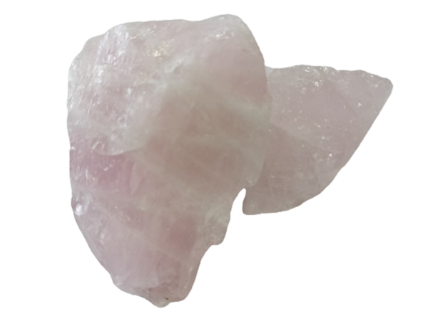 Rose quartz garden stones